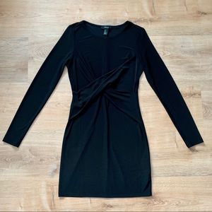 Forever21 Black Slinky Sexy Dress
